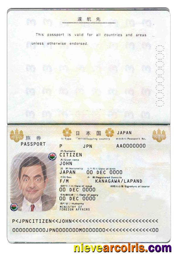 Japan passport